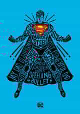 Heartfelt Father's Day/Birthday Card - Superman created by Cardology