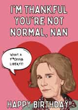 Happy Birthday Nan created by Original Fox Cards