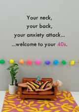 Your 40s created by Bold & Bright Cards