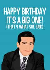 Michael Scott Birthday Card created by Highgrove Cards