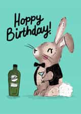 Hoppy Birthday - James Bunny created by Laura