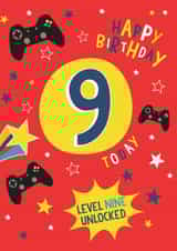 Level 9 Card created by The Boy and the Bear