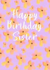 Happy Birthday Sister Card created by Penny SILVERTHORNE