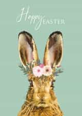 Happy Easter Bunny Card  created by Melmade Stationery