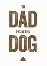 The Dog Loves Dad Too! created by Cards Ink