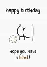 Have a Blast - Birthday Card created by McCabe Graphics