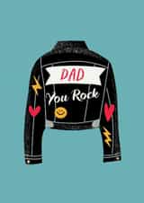Dad you rock created by Curious Day