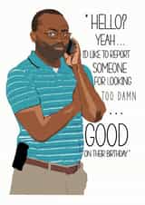 "Hello? Yeah..." created by In Ya Feelings