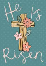 He is Risen Easter Card created by Dottypink Designs