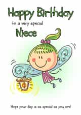 Happy Birthday to a Very Special Niece created by Rachel Elizabeth Designs
