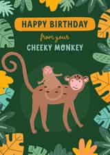 Jungle Birthday card for Mummy or Daddy! Card created by Evie Garnett Designs