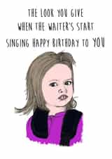 Meme Birthday Card created by @BlindCatIllustrations
