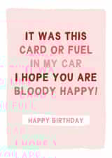 Funny Price Hike Birthday Card created by Gem Draws Stuff
