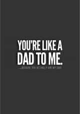 Sarcastic Father’s Day card created by CreatedbyMe Sean