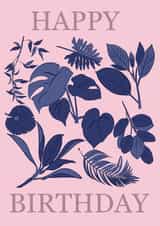 Birthday Botanicals created by Natalie Blackshaw