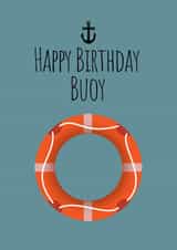 Birthday Buoy Pun card created by Jasmine  Violet