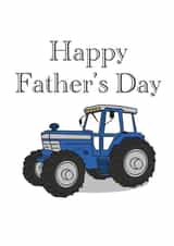 Tractor loving Father's Day Card created by Wild Leaf Stationery