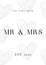 Classic congratulations wedding card created by Cally T