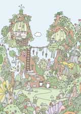 Tree Houses created by The Land Lumps