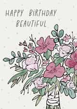 Happy Birthday Bouquet card created by Lauren