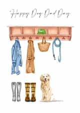 Happy Dog Dad Day Card created by 25Seven