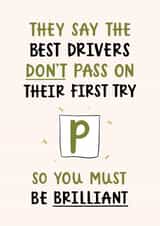 Best Drivers Congratulations Card created by Abbie Imagine