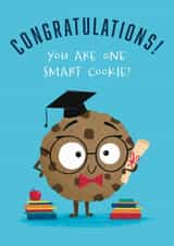 Smart Cookie Graduation Congratulations Card created by Hannah Jayne Lewin