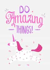 Do Amazing Things Card created by Made by Betty