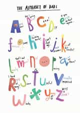 The Alphabet of Dads created by Maxine Lee-Mackie