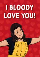 Rosie Jones I Love You card created by Cards from Designers