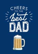 Best Dad Beer Father's Day or Birthday Card created by Betty & Nell