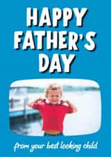 Personalised Father's Day Photo Card created by Banter King - Father's Day Photocard 1001