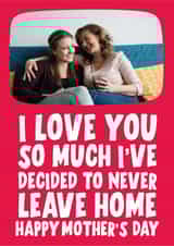 Personalised Mothers Day Photo Card created by Banter King - Funny mother's Day Photocard