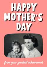 Personalised Mothers Day Photo Card created by Banter King - Mother's Day Photo Card