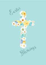 Easter Blessings Cross card created by Pink Pig