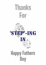 Step Dad Father's Day Card created by QuaintlyKate