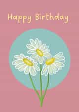 Daisy Flower Birthday Card created by Kylie Heard