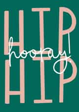 Hip Hip Hooray! Celebration card! created by Studio Gee