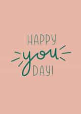Happy You Day - Multi use greetings card created by Studio Gee