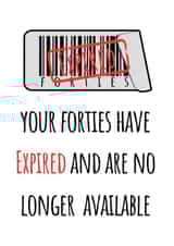 Funny 50th Birthday Card created by Hint of Sarcasm