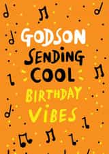 Godson sending cool birthday vibes created by Earlybird