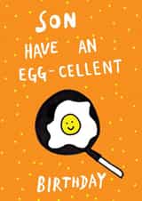 Son birthday card created by Earlybird