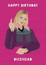 Maeve Wiley Sex Education Birthday Card created by Lucy Maggie Designs