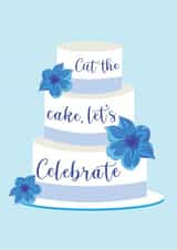 Cut The Cake - Celebration Wedding Card created by Totally Mailed It