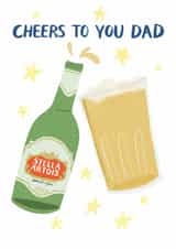 Cheers to you Dad created by Kaitlin Mechan
