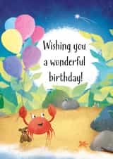Wishing you a wonderful birthday! created by Crabbit Chops!