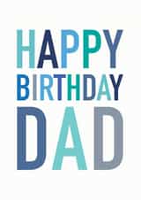 Happy Birthday Dad created by Studio 9