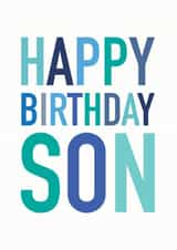 Happy Birthday Son created by Studio 9
