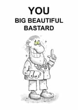 A card for the big and the beautiful. created by Scribbly Diddly