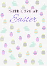 Easter Card 'With Love at Easter' created by Confetti Cards